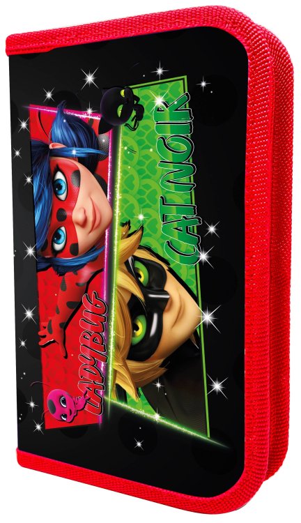 Пенал картонный 190*110 Леди Баг и Суперкот. Леди Баг