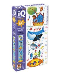 IQ Пазл МАКСИ Ростомер 60 эл. Моё синее море