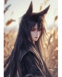 Обложка для паспорта. Маньхуа. Лис (ПВХ, 185х133 мм)