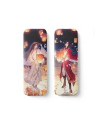 Набор значков металлических "Благословение небожителей. Се Лянь и Саньлан. Прямоугольник"