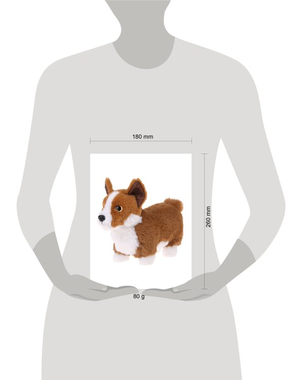 Щенок Корги 21см