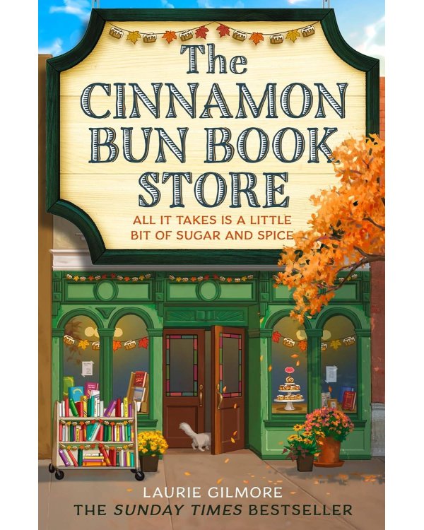 The Cinnamon Bun Book Store (Laurie Gilmore) Книжный магазин Булочка с корицей (Лори Гилмор) /Книги на английском языке