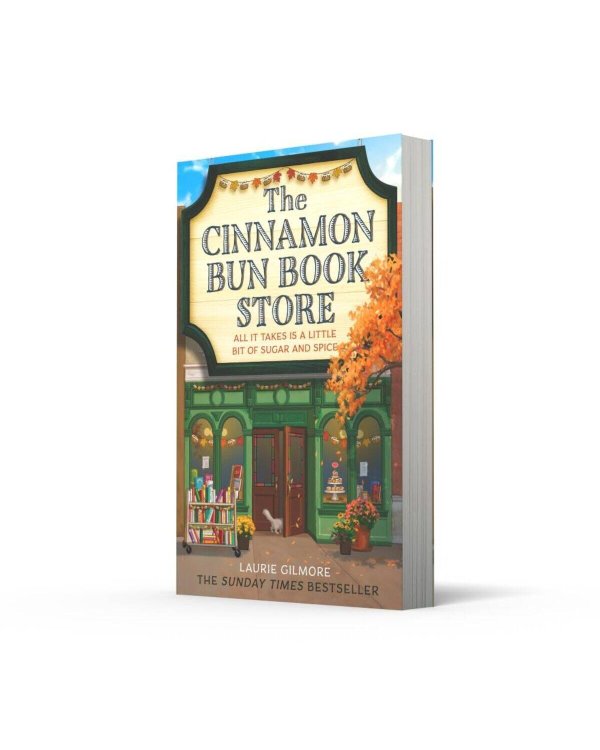 The Cinnamon Bun Book Store (Laurie Gilmore) Книжный магазин Булочка с корицей (Лори Гилмор) /Книги на английском языке