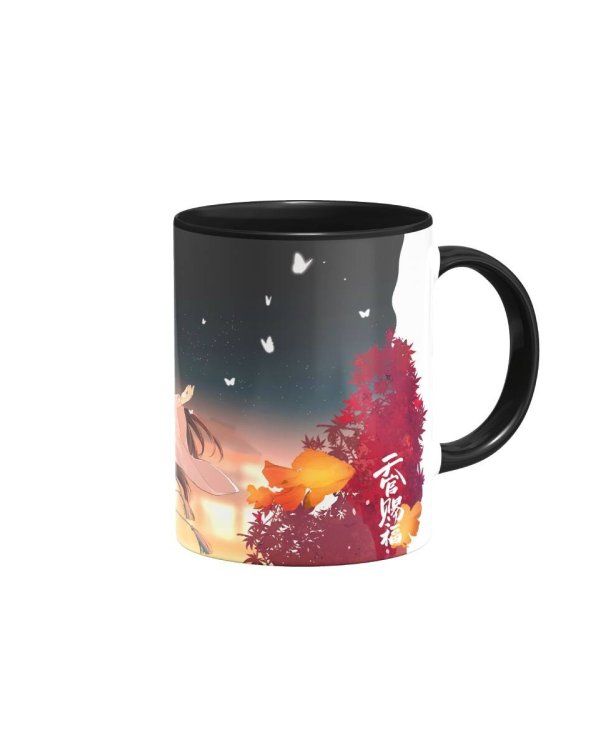 Кружка керамическая "Благословение небожителей. Рыбки. 330 мл"