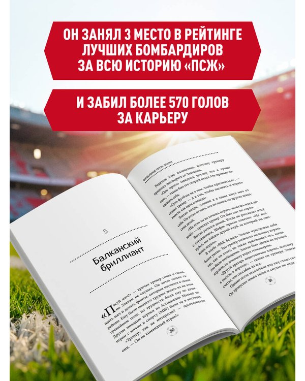 Дополнительное изображение книги «Футбольные герои: Златан Ибрагимович»