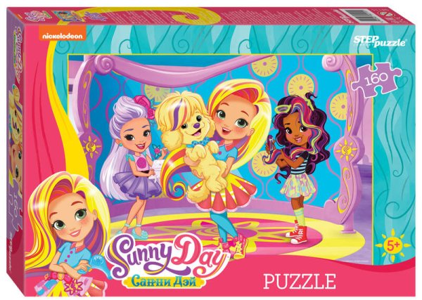 160 (STEPpazzle) Мозаика "puzzle" 160 "Sunny Day" (Никелодеон)