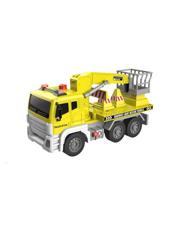 Машинка инерционная.Кран.(35,5х14х21 см)(свет,звук,3*AG13 в компл.,в кор.) (Арт. 2041758)