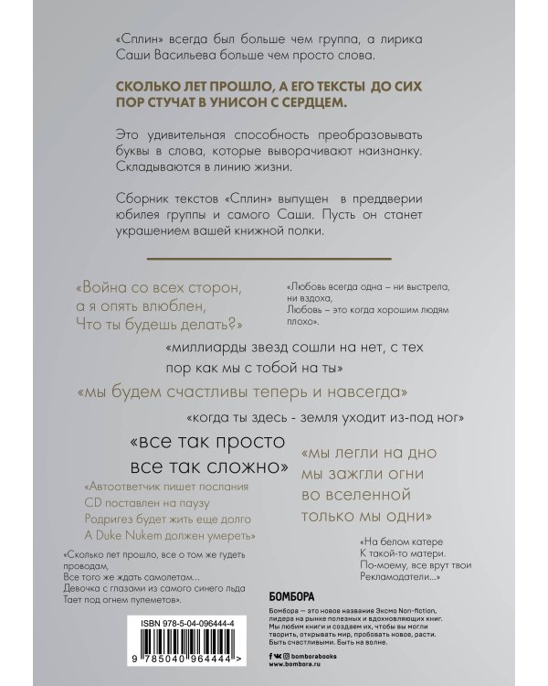 Сплин. Весь этот бред. Сборник стихов А. Васильева