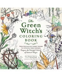 The Green Witch's Coloring Book Раскраска Зелёной Ведьмы /Книги на английском языке