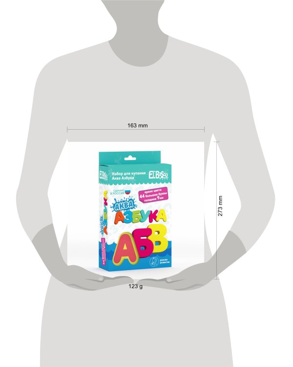 Набор для купания "Аква Азбука"