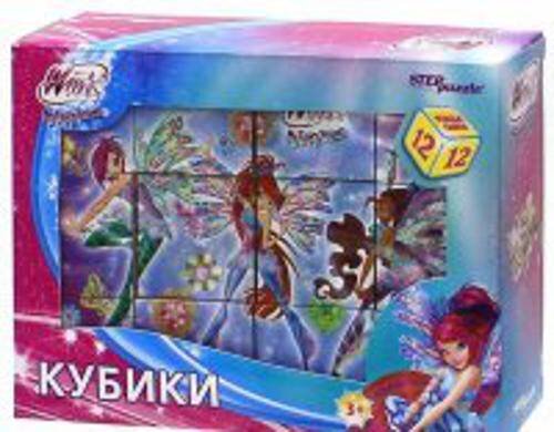 Кубики (STEPpazzle) 12 кубиков "WinX"