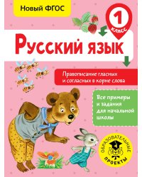 Русский язык. Правописание гласных и согласных в корне слова. 1 класс