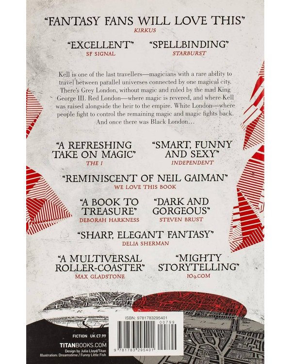 A Darker Shade of Magic (Victoria Schwab) Темный оттенок магии (Виктория Шваб)/ Книги на английском языке