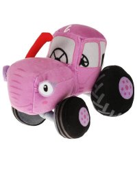 Игрушка мягкая СИНИЙ ТРАКТОР трактор Мила, 18см, озвуч, в пак МУЛЬТИ-ПУЛЬТИ в кор.24шт