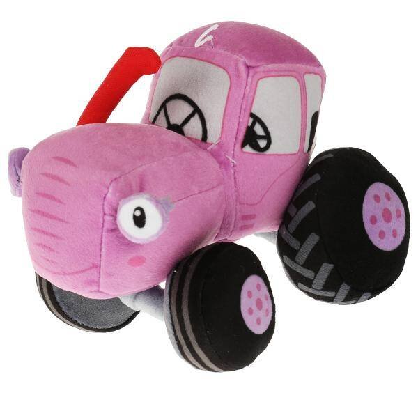 "МУЛЬТИ-ПУЛЬТИ" (Умка) Игрушка мягкая СИНИЙ ТРАКТОР трактор Мила, 18см, озвуч, в пак МУЛЬТИ-ПУЛЬТИ в кор.24шт