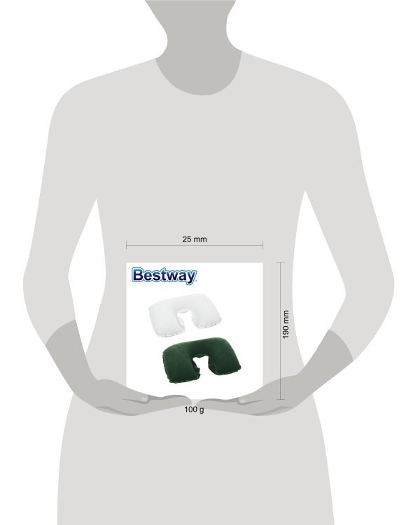 Надувная подушка 37 х 24 х 10 см Bestway (Арт. 67006)