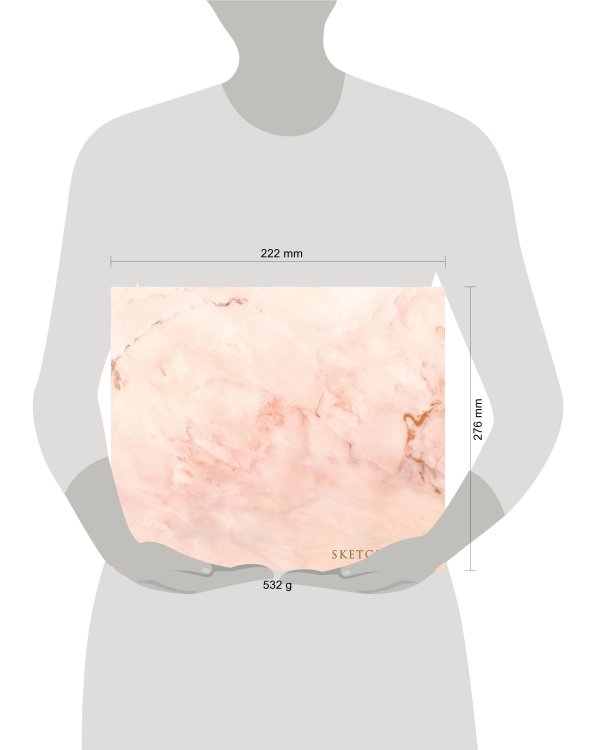 Скетчбук. Мрамор (твердый переплет, 96 стр., 240х200 мм)