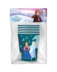Frozen 2. Набор бумажных стаканов, Сканди, 6 шт*250 мл