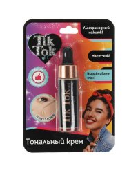 Тональный крем цвет бежевый TIK TOK GIRL в кор.24*12шт