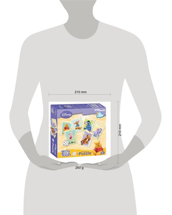 Игра DISNEY "Медвежонок Винни". Кубик-Puzzle