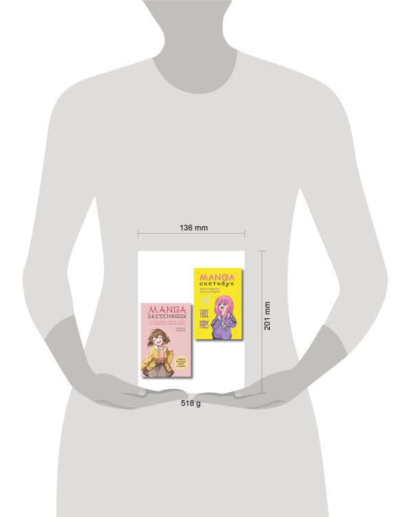 Комплект «Учимся рисовать мангу и аниме» (ИК)