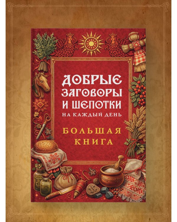 Добрые заговоры и шепотки на каждый день. Большая книга