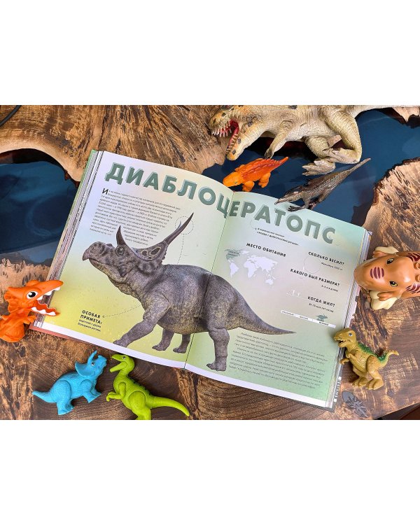 Экскурсия в прошлое: динозавры. Самая реалистичная энциклопедия