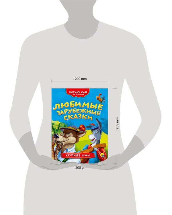 ЧИТАЮ САМ ПО СЛОГАМ. ЛЮБИМЫЕ ЗАРУБЕЖНЫЕ СКАЗКИ