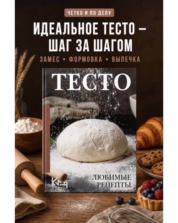Дополнительное изображение книги «Тесто. Любимые рецепты»