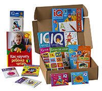 Посылка. Большой комплект IQ-игр. Учимся читать сложные слова, словосочетания, предложения