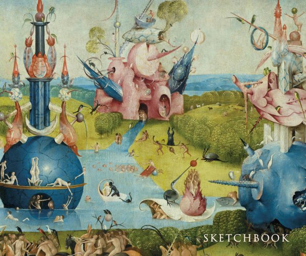 Блокнот для художественных идей. Территория творчества Скетчбук. Босх (твердый переплет, 96 стр., 240х200 мм)