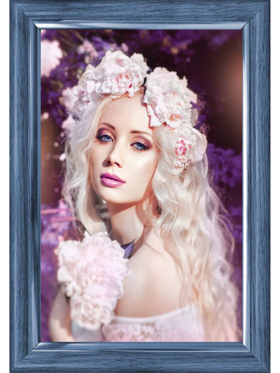 Алмаз. моз. квадратная 30х40 (класс.) с подр., полн. заполн. (32 цв.)Нежный образ (Арт. F4-013)