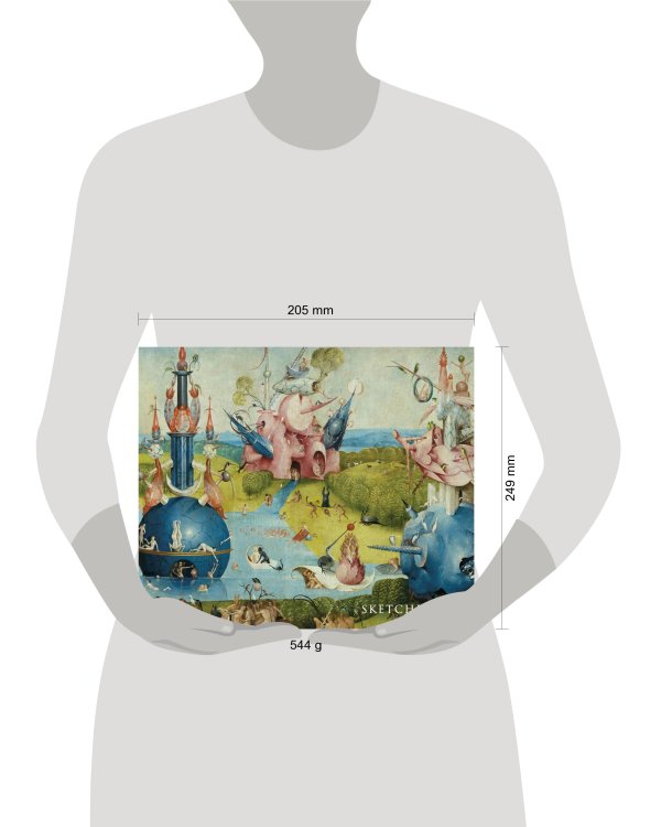 Скетчбук. Босх (твердый переплет, 96 стр., 240х200 мм)