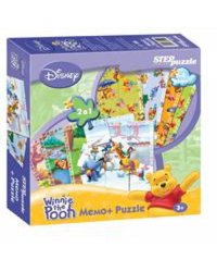 Игра DISNEY "Медвежонок Винни". Мемо-Puzzle