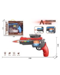 Пистолет "Рейнджер" (звук,свет,3*АА не в комп.,в пакете) (30x5,5х20cм) ( Арт. 2306079)