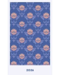 Мини ежедневник. Уильям Моррис (А6, 80 л., мягкая обложка, синий)