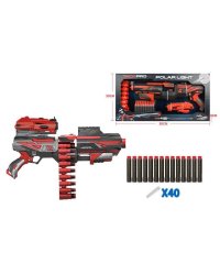 Бластер с софт патронами-16(40 патронов,в коробке) (Арт. 1970198)