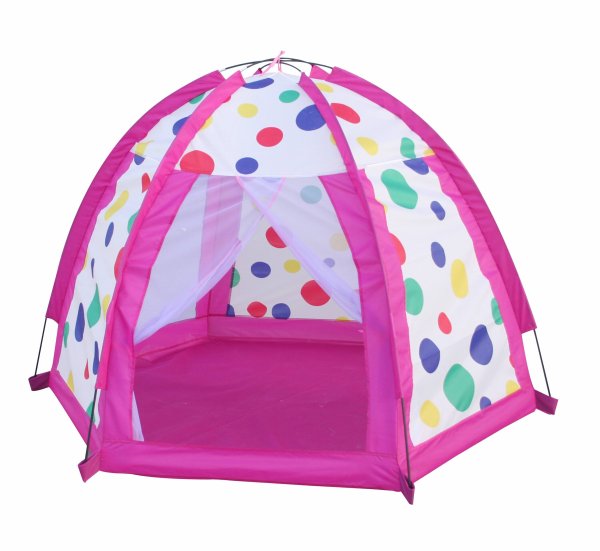 Палатка игровая (155х155х100см) "Разноцветные круги"(в коробке) (Арт. 8004)