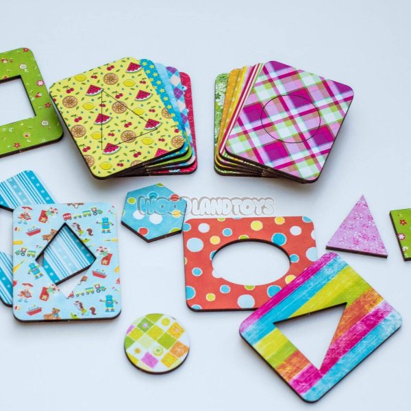 Вне серии (Ковальский) Доски Сегена, цвет., набор 18 шт, 068102