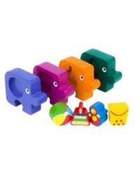 Игра из дерева."Первый пазл малыша. Подбираем фигуры. Игрушки"