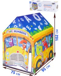 Палатка игровая (95x75x102 см) "Автобус АВС" (в коробке) ( Арт. 7201)