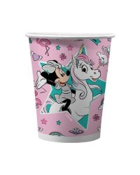 Minnie Mouse. Набор бумажных стаканов, розовый - 3, 6шт*250 мл