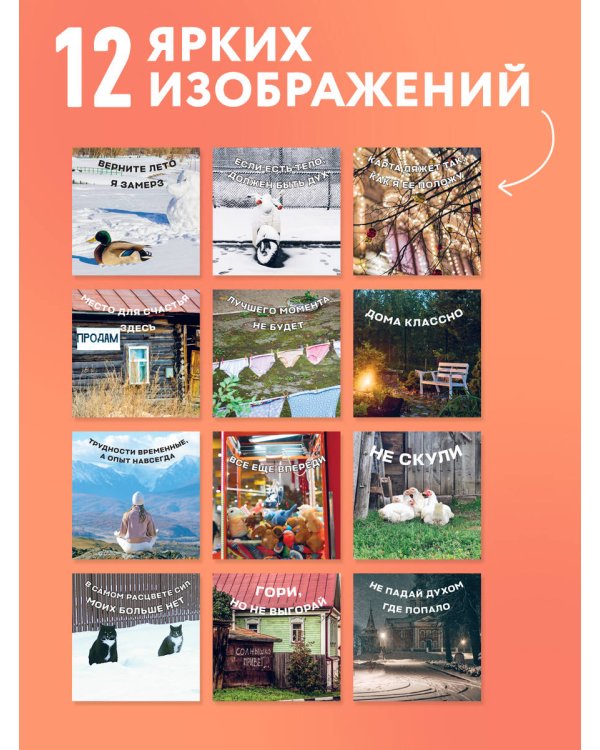 Не скули. Ироничный календарь настенный на 2027 год (300х300 мм)