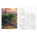 Disney Dreams Collection Thomas Kinkade Studios Celebrations Coloring Book Раскраска Disney Collection от Томаса Кинкейда /Книги на английском языке