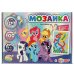 МОЙ МАЛЕНЬКИЙ ПОНИ.  Мозаика пластиковая. 100 фишек. 4 цвета. Поле 280х200мм. Умные игры в кор.16шт