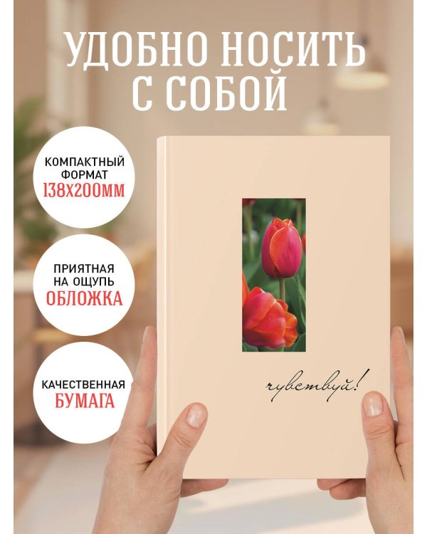 Чувствуй! Ежедневник недатированный (А5, 72 л.)