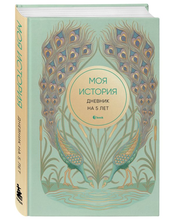 Моя история. Дневник на 5 лет (пятибук мини, бирюза)