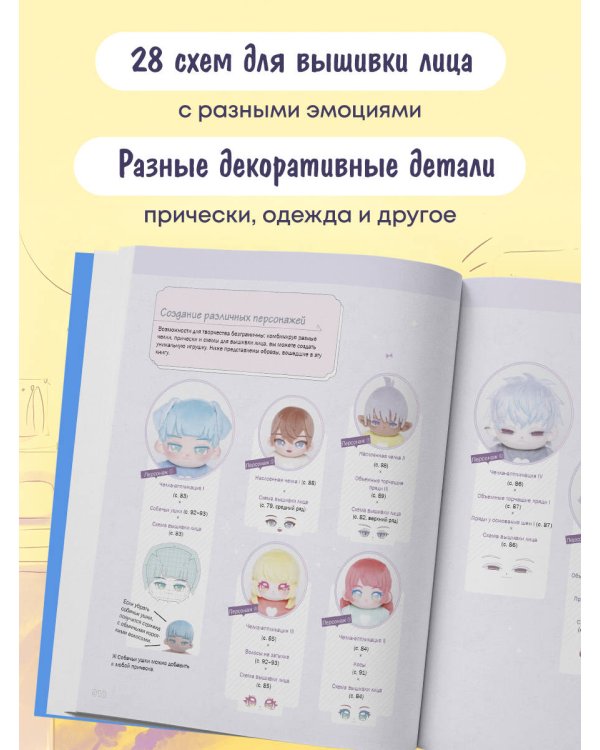 Дополнительное изображение книги «Мой плюшевый КРАШ. Шьем кастомную аниме-куклу. Книга-конструктор»