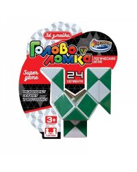 Логическая игра змейка, блист.14*16*8см ИГРАЕМ ВМЕСТЕ в кор.2*72шт