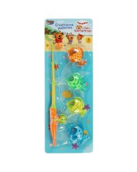 Игра рыбалка Три Кота магн., блист.19*53*5 см ИГРАЕМ ВМЕСТЕ в кор.2*48шт